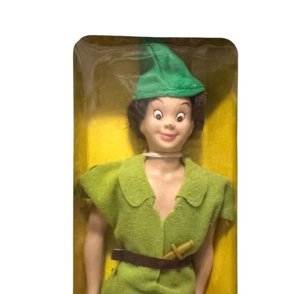 Sears Disney Peter Pan Dolls Captain Hook Wendy Tinkerbell Peter Pan NIB - Picture 5 of 5
